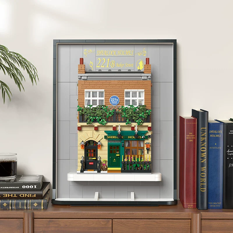 1755PCS JIESTAR Victorian Detective House [With Lighting Kit] - Image 2