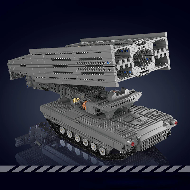 1759pcs Mouldking 20029 bridge erecting truck Remote-controlled version - Image 2