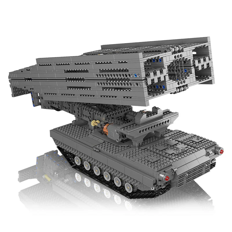 1759pcs Mouldking 20029 bridge erecting truck Remote-controlled version - Image 4