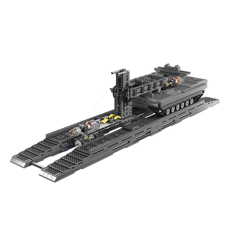 1759pcs Mouldking 20029 bridge erecting truck Remote-controlled version - Image 5