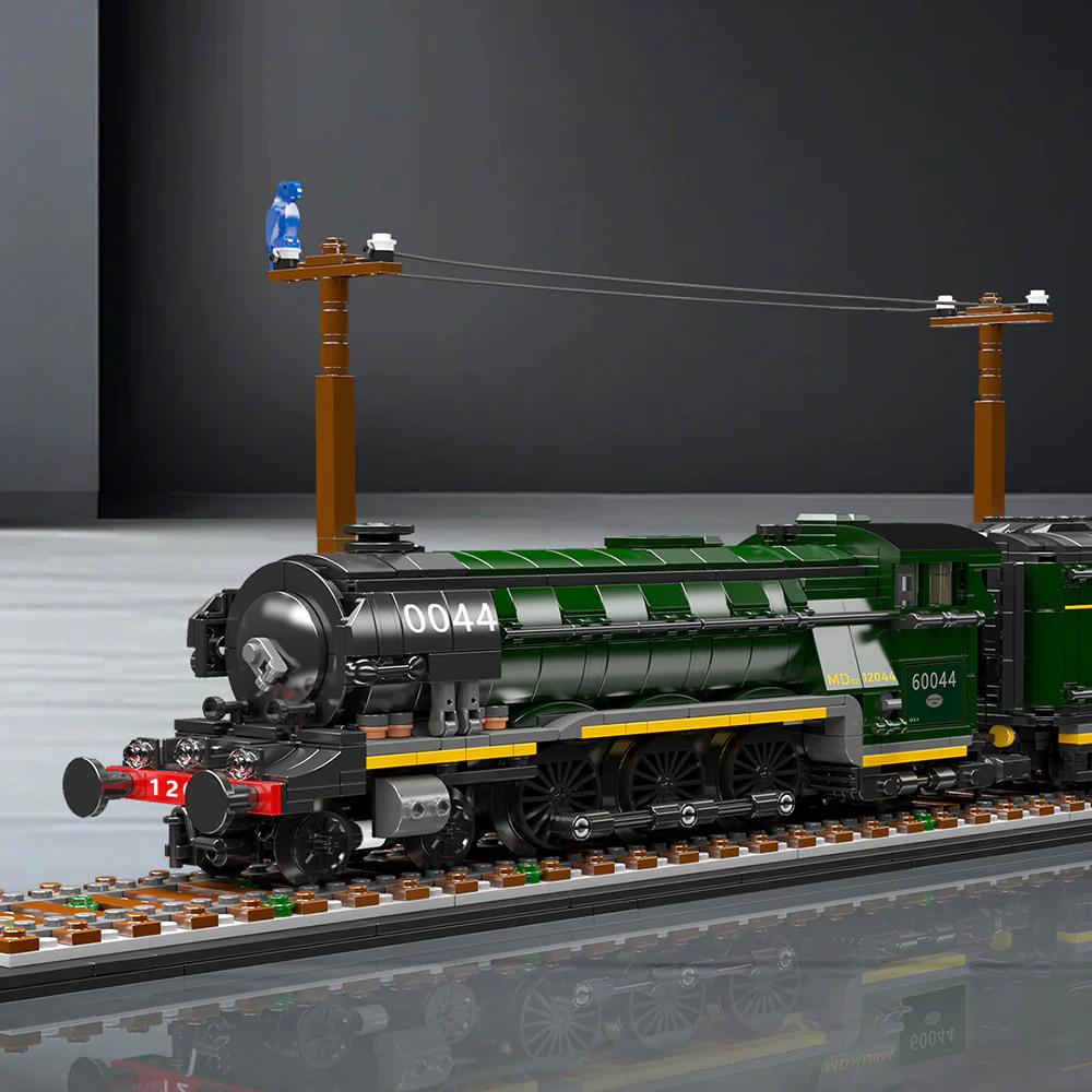 1766pcs Mould King 12044 Flying Scotsman Train Building Blocks - Image 3