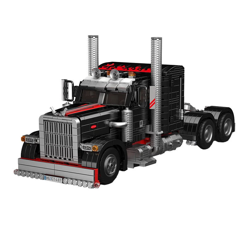 1797pcs Mouldking 10037 american style truck - Image 5