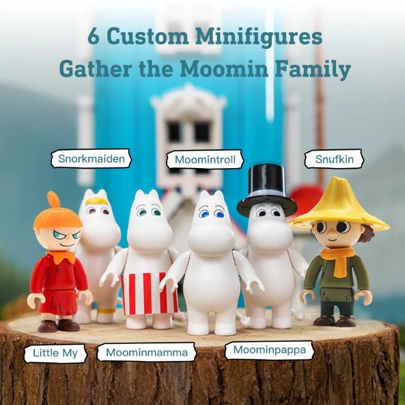 1800 pcs Pantasy 87201 Moomin House - Image 4