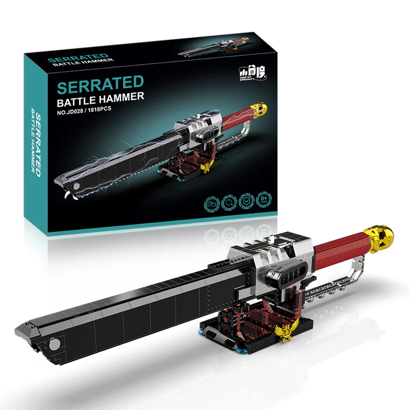1818PCS XJD JD028 Chainsaw sword includes motor - Image 5