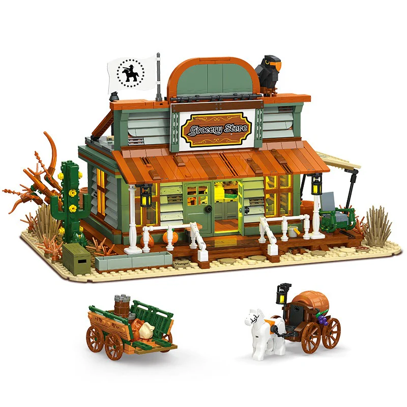 1827pcs JIESTAR 89144 Crocery Store - Image 5