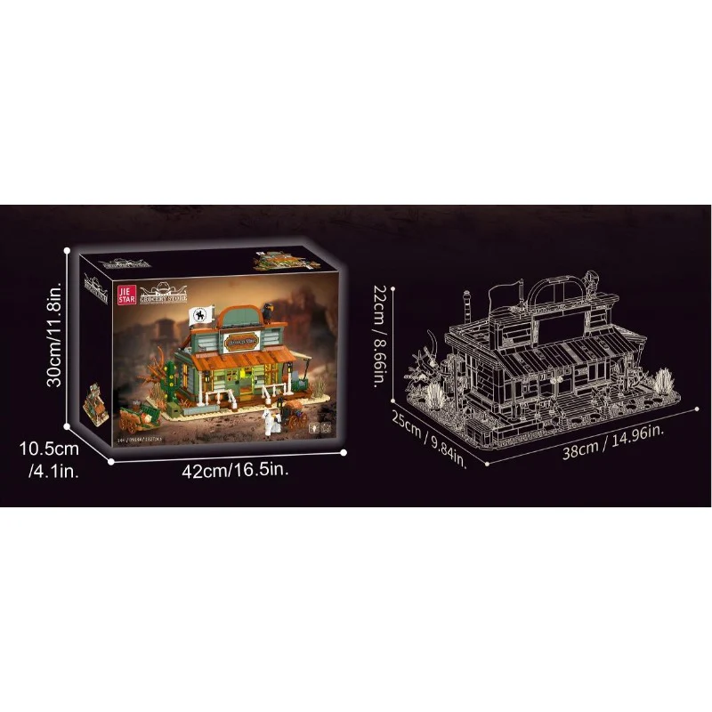 1827pcs JIESTAR 89144 Crocery Store - Image 6