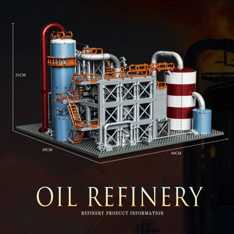 1831pcs BK 33200 Oil refinery - Image 5