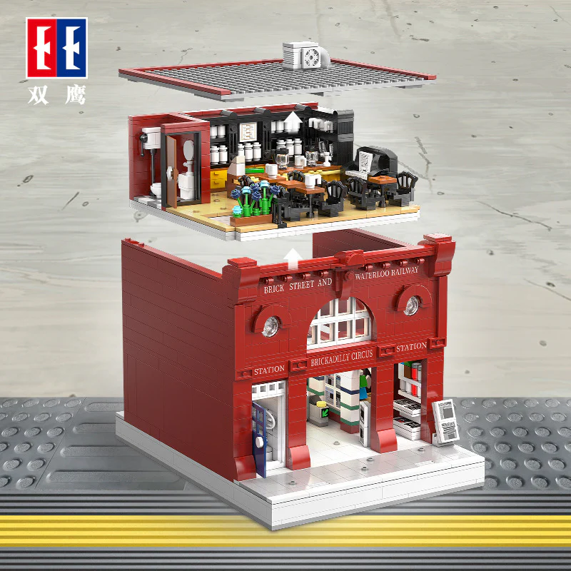 1836PCS CADA C66008 London Underground Station - Image 4