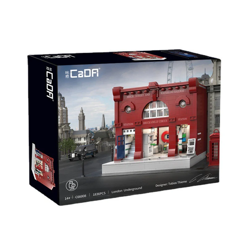 1836PCS CADA C66008 London Underground Station - Image 6