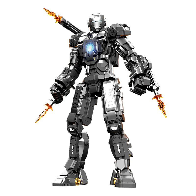 1858pcs TUOLE 6017 IRON MAN Kriegsmaschine Mark I - Image 6