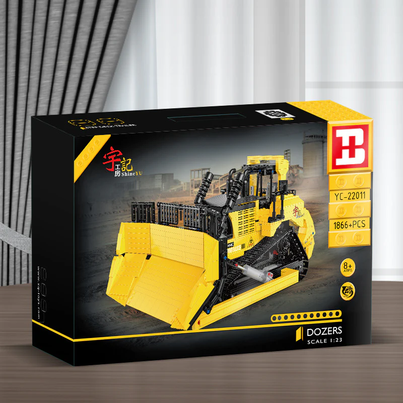 1866PCS YC-22011 RC Large Bulldozer - Image 5