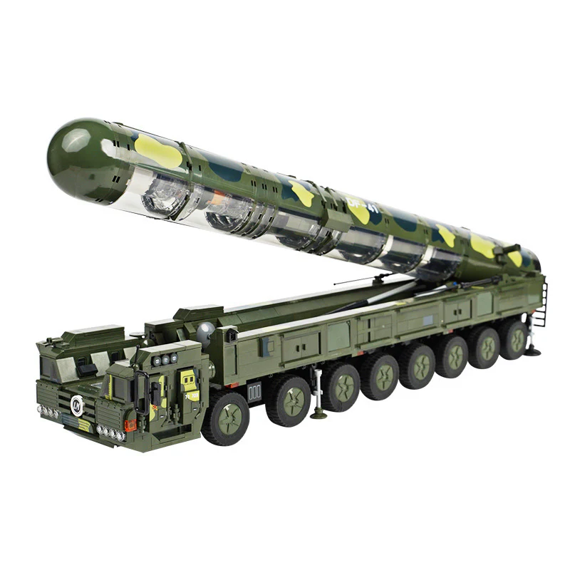1868 pcs QMAN 23012 Combat Zones：DF-41 Ballistic Missile - Image 4