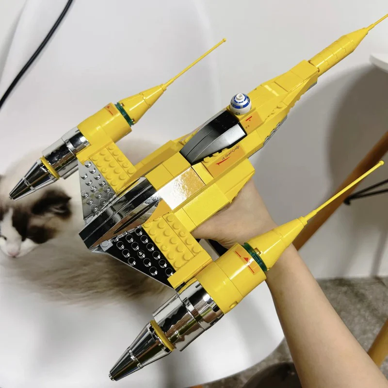 187 pcs 10026 Special Edition Naboo Starfighter - Image 4