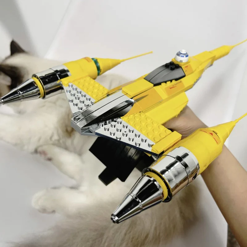 187 pcs 10026 Special Edition Naboo Starfighter - Image 5