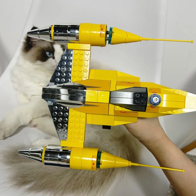 187 pcs 10026 Special Edition Naboo Starfighter - Image 7