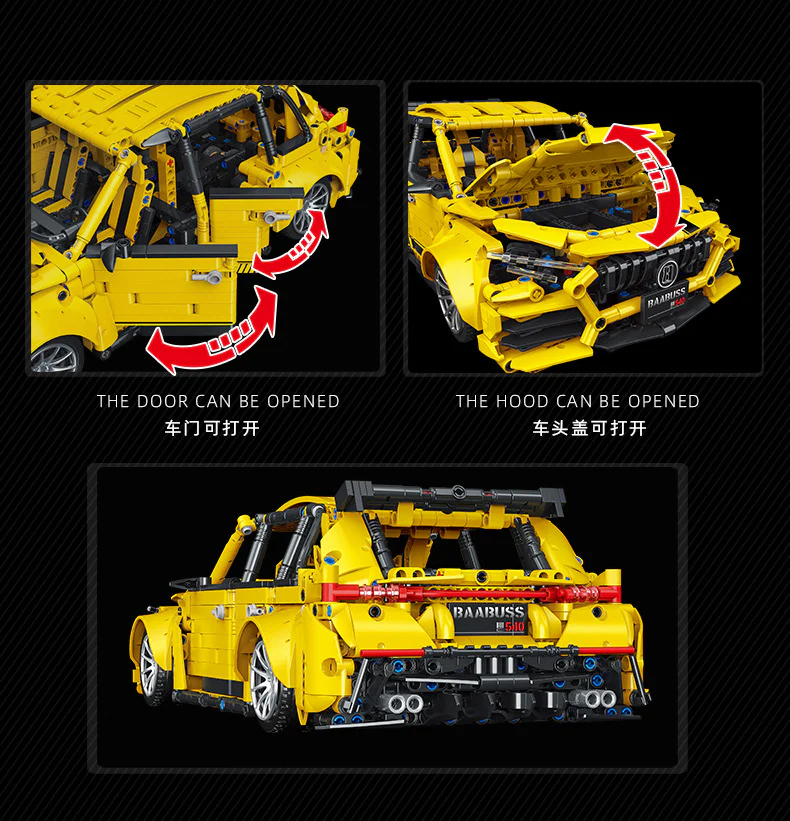1870PCS CACO C022 AMG Sports Car - Image 6