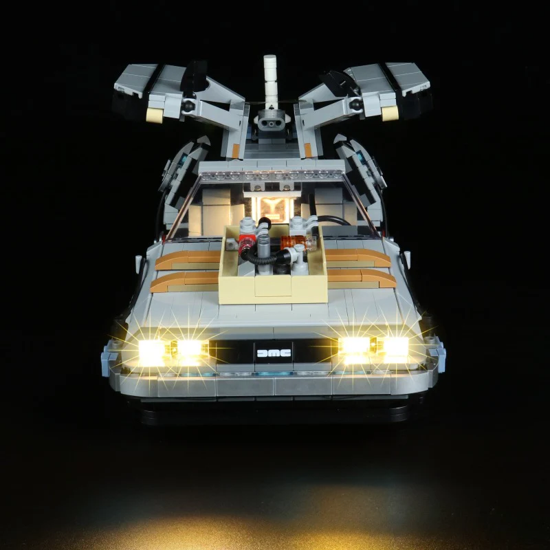 1872 PCS 99998 DeLorean DMC-12 Back to the Future Time Machine Compatible Custom Stand 10300 - Image 3