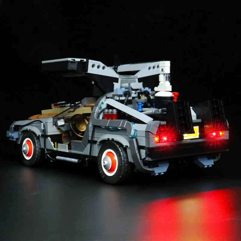 1872 PCS 99998 DeLorean DMC-12 Back to the Future Time Machine Compatible Custom Stand 10300 - Image 4