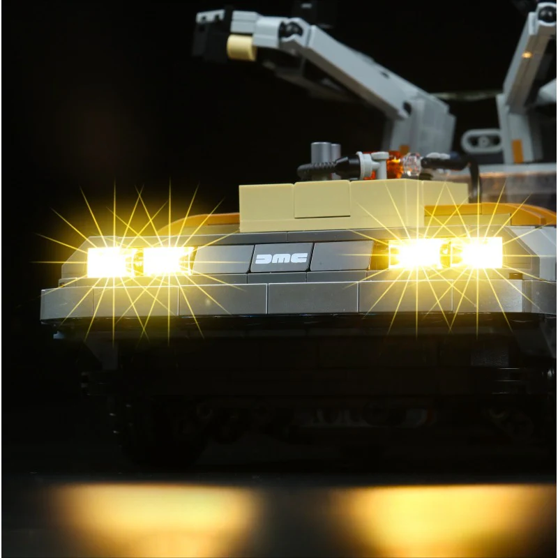 1872 PCS 99998 DeLorean DMC-12 Back to the Future Time Machine Compatible Custom Stand 10300 - Image 5