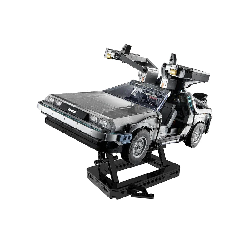 1872 PCS 99998 DeLorean DMC-12 Back to the Future Time Machine Compatible Custom Stand 10300 - Image 7