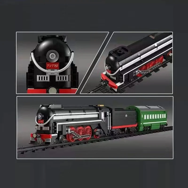 1873PCS MOULD KING 12005 SL7 Asia Express Train - Image 3