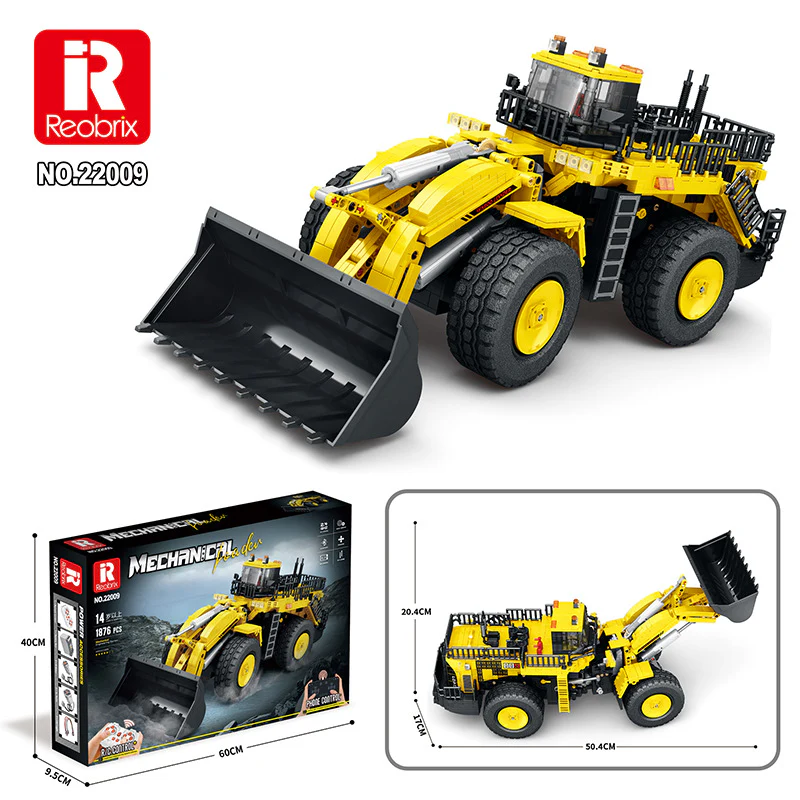 1876PCS Reobrix RB22009 Engineering Series Loader - Image 3