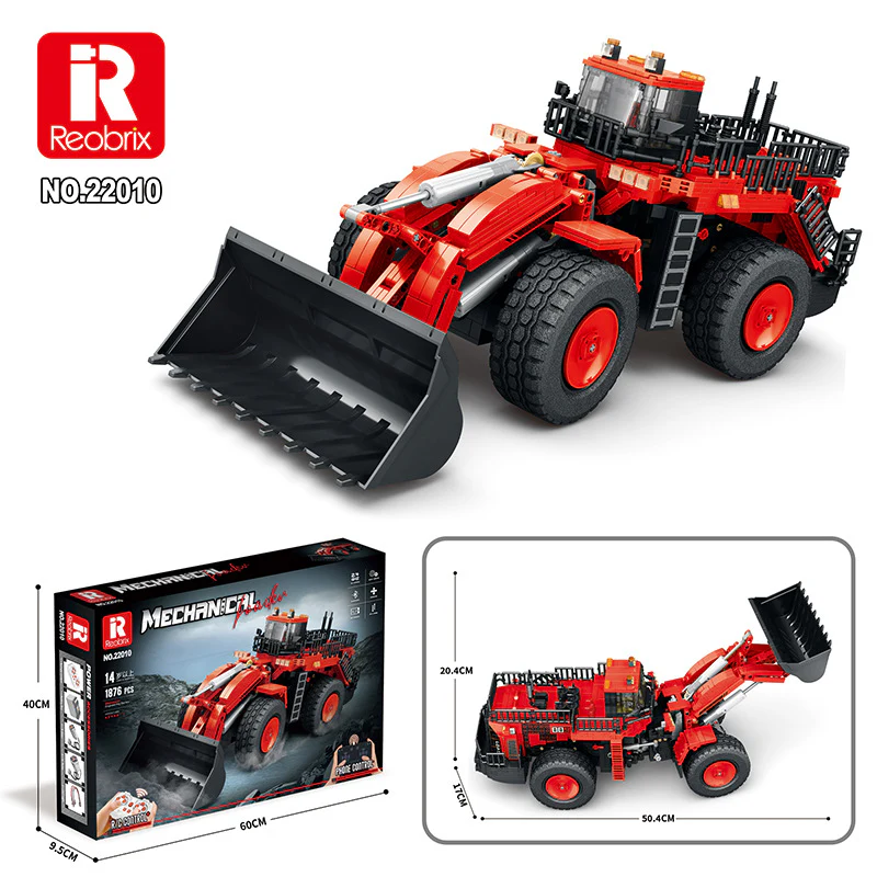 1876PCS Reobrix RB22009 Engineering Series Loader - Image 7