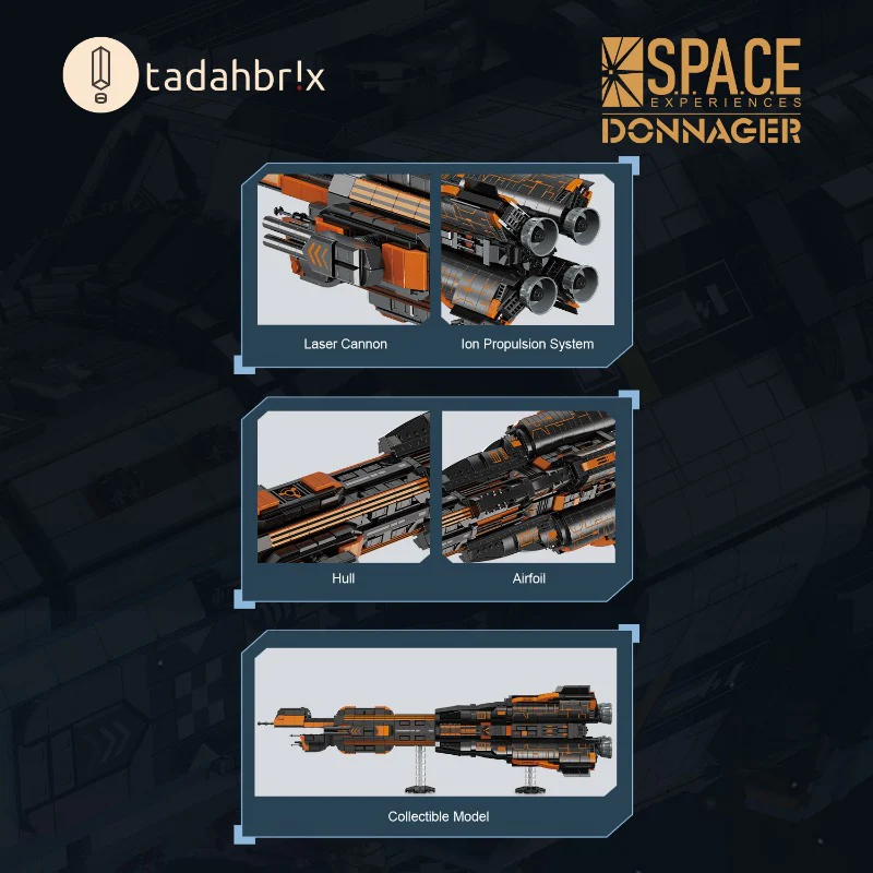 1888PCS BK 33904 The Expanse DONNAGER - Image 4