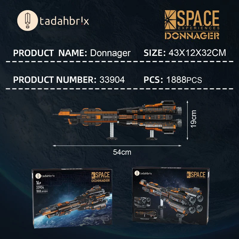 1888PCS BK 33904 The Expanse DONNAGER - Image 5