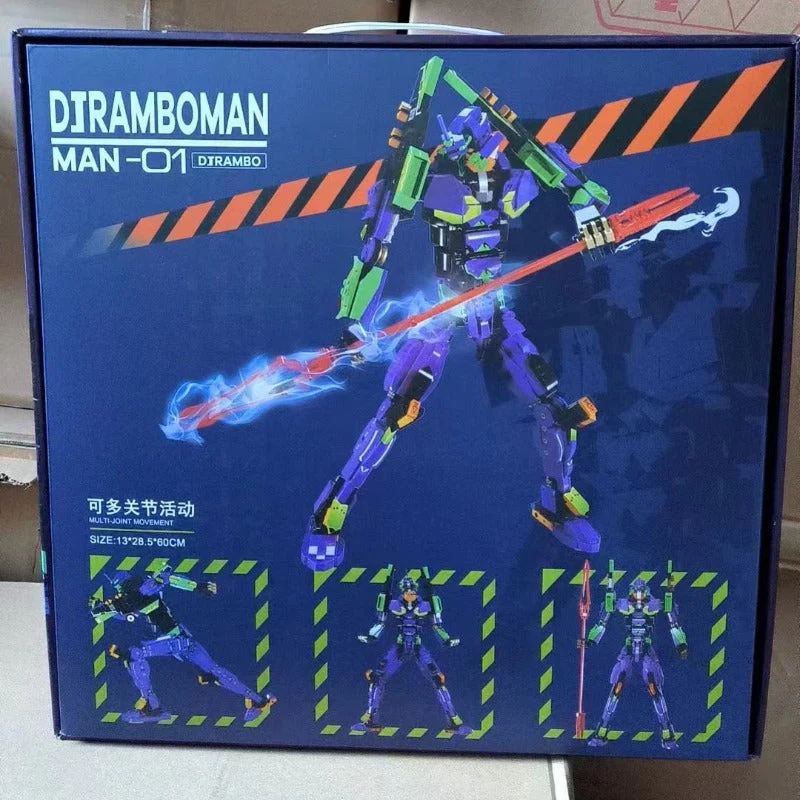 1889pcs V5013 Kbox DJ-Rambo Man-01 - Image 2