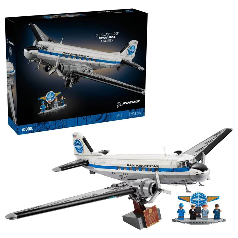 1903pcs Douglas DC-3 PAN AM Airliner - Image 6
