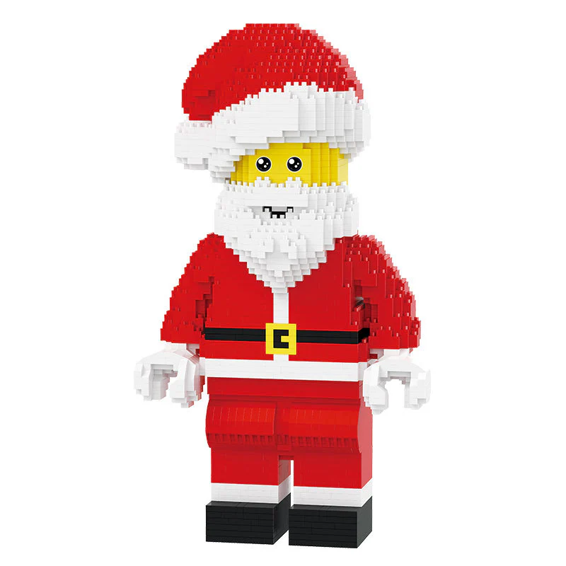 1910PCS Balody 16187 Santa Claus (MIni bricks) - Image 4