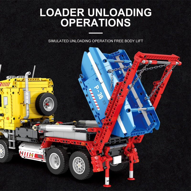 1918PCS Reobrix 22016 Ship Loading Truck Engineering Vehicle(Dynamic version) - Image 4