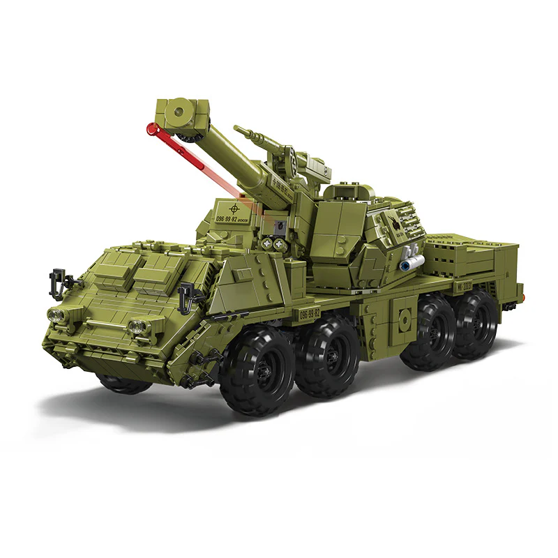 1923pcs Mouldking 20031 Dana self-propelled artillery Remote-controlled version - Image 10