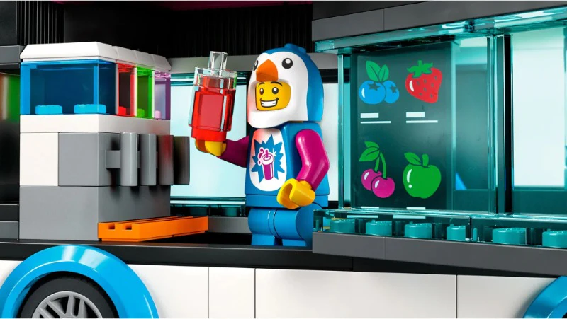 194 pcs Penguin Slushy Van - Image 2