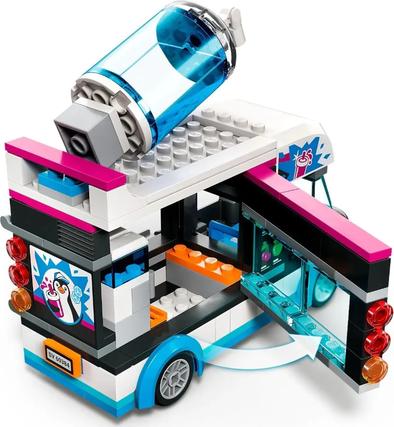 194 pcs Penguin Slushy Van - Image 3
