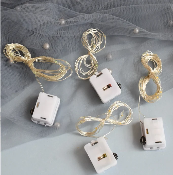 1 Meter Warm White 10 LEDs String Light Merry Christmas Decorations - Image 5