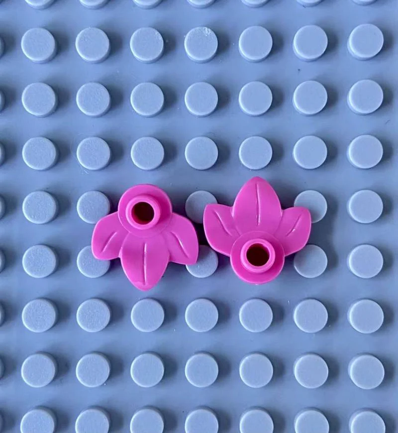 20 pcs 1*1 Pumpkin leaves plant MOC bricks 32607 - Image 11