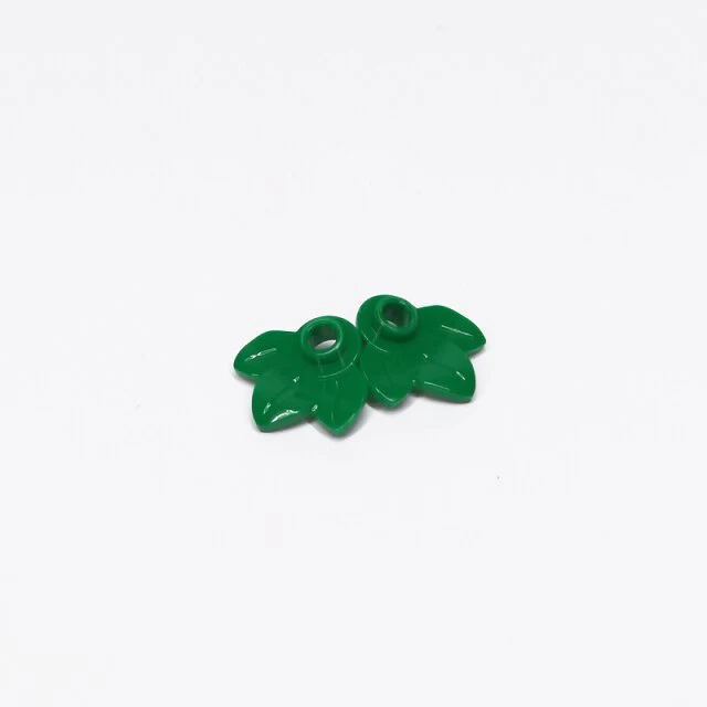 20 pcs 1*1 Pumpkin leaves plant MOC bricks 32607 - Image 13
