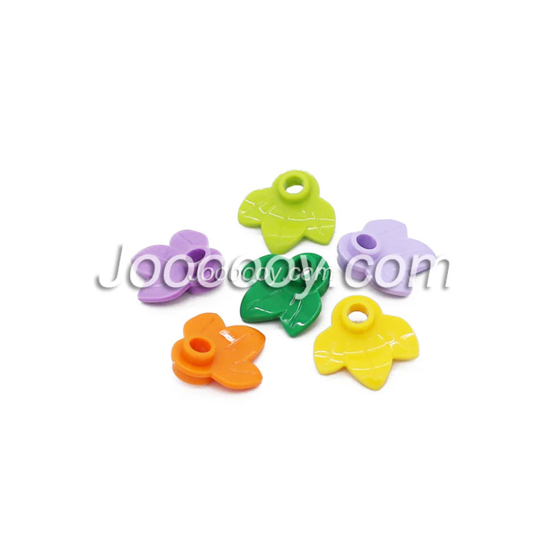 20 pcs 1*1 Pumpkin leaves plant MOC bricks 32607 - Image 2