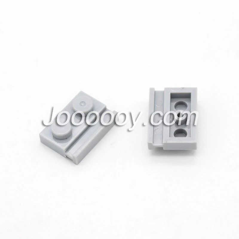 20 pcs 1*2 plates with door rail MOC bricks 32028 - Image 4