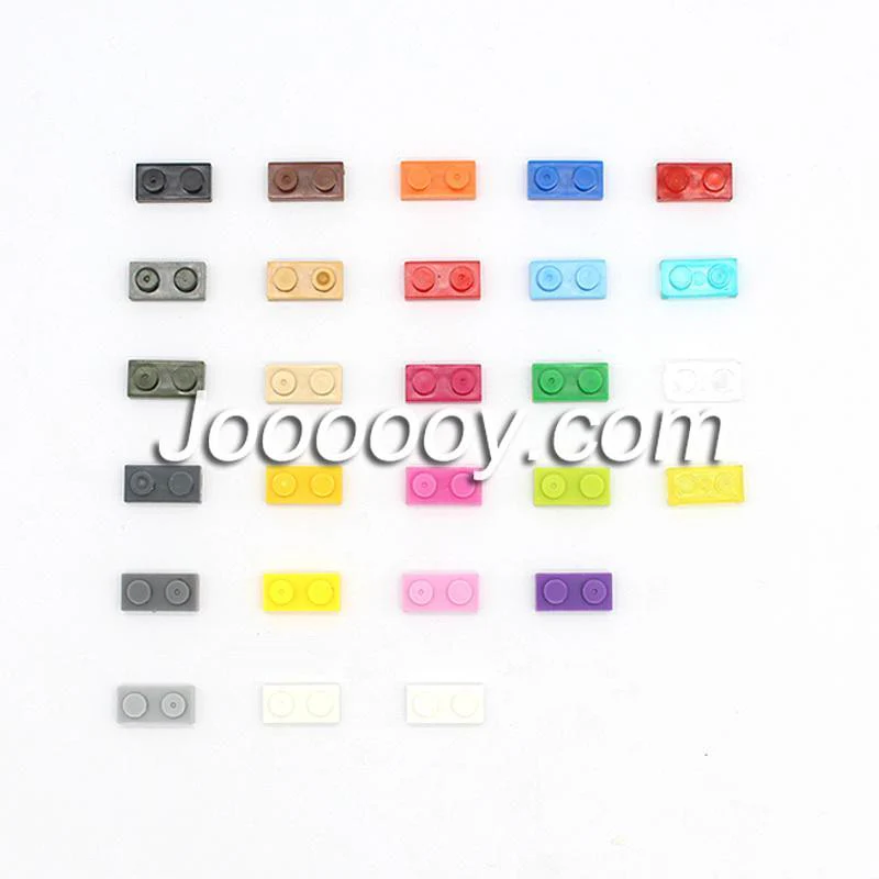 20 pcs 1*2 plates MOC bricks 3023 6225 - Image 3