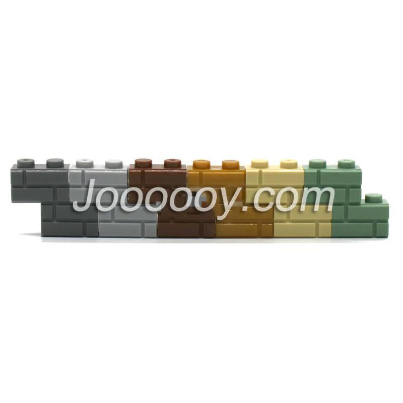 20 pcs 1*2 wall bricks MOC bricks 98283 - Image 2