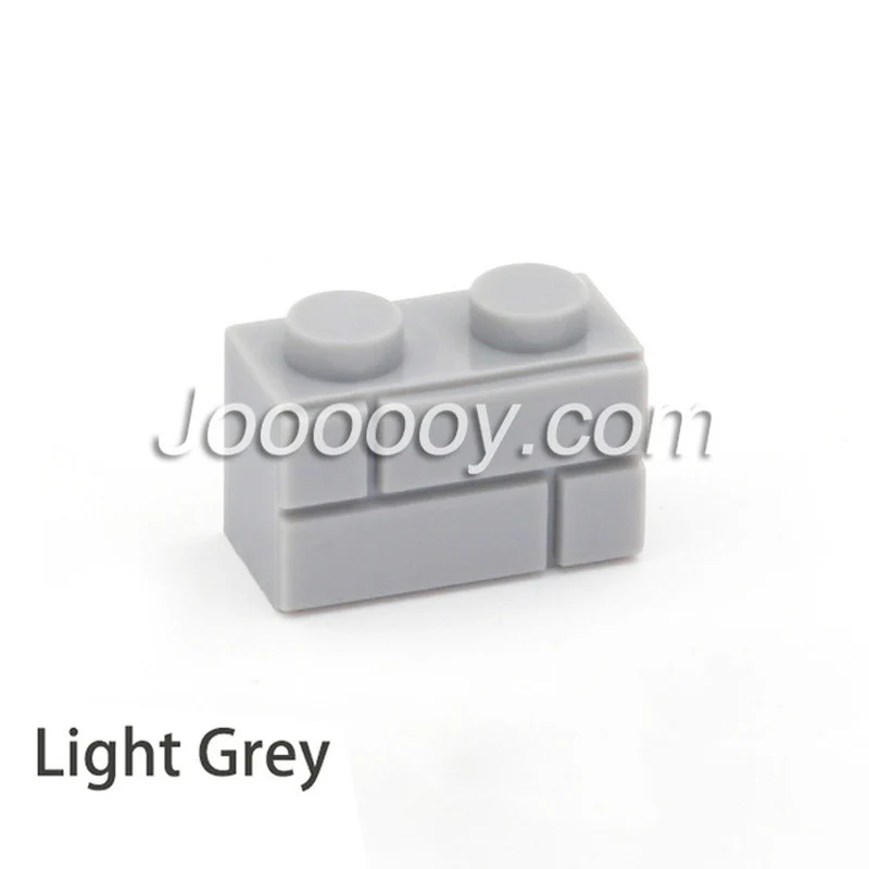 20 pcs 1*2 wall bricks MOC bricks 98283 - Image 6