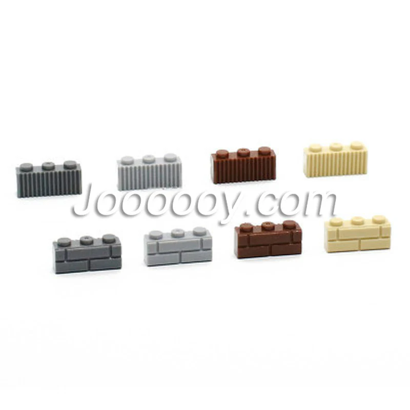 20 pcs 1*3 wall bricks MOC bricks - Image 2