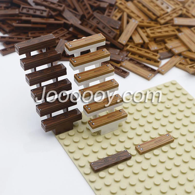 20 pcs 1*4 flat tiles Floor Board Wall Wood MOC bricks 2431 - Image 5