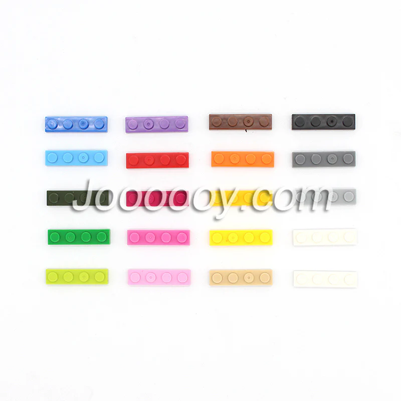 20 pcs 1*4 plates MOC bricks 3710 - Image 3