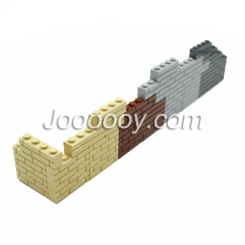 20 pcs 1*4 wall bricks MOC bricks 15533 - Image 3