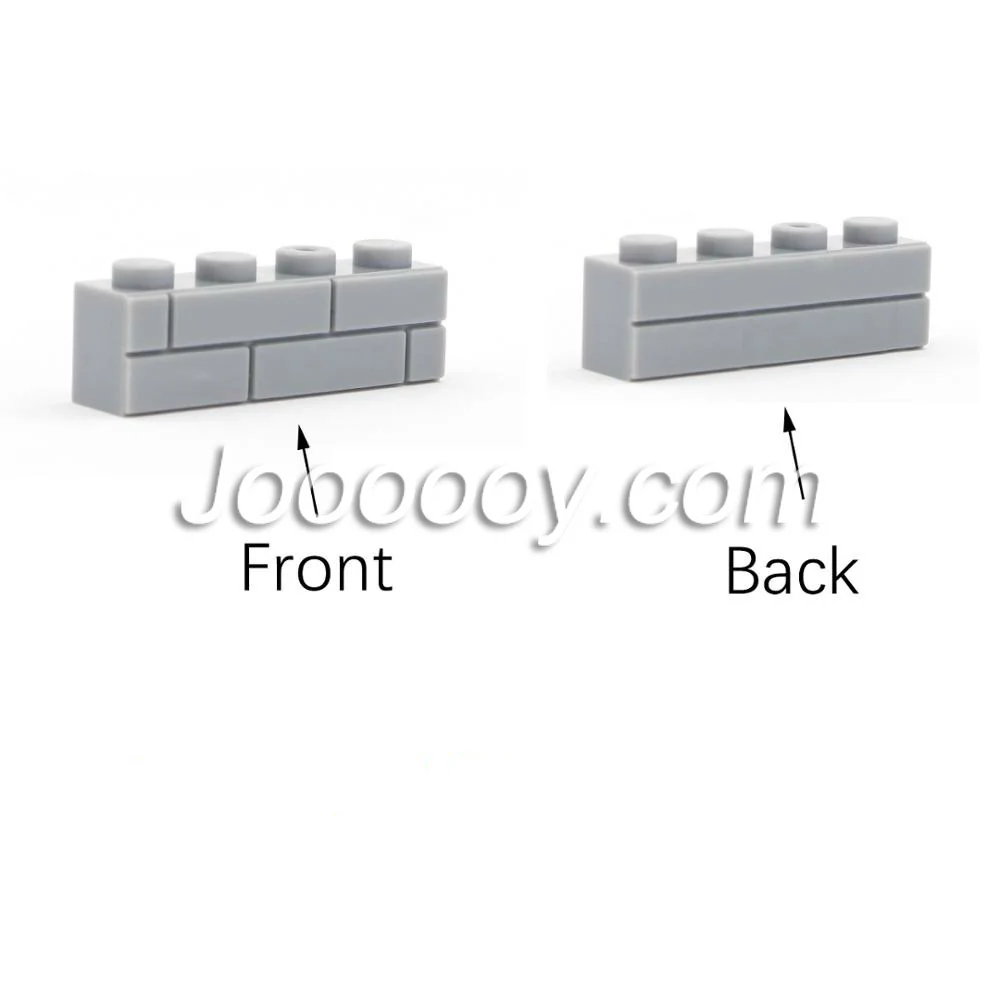 20 pcs 1*4 wall bricks MOC bricks 15533 - Image 5