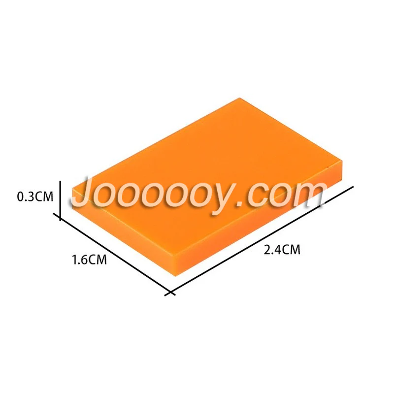 20 pcs  2*3 flat tiles MOC bricks 26603 - Image 5